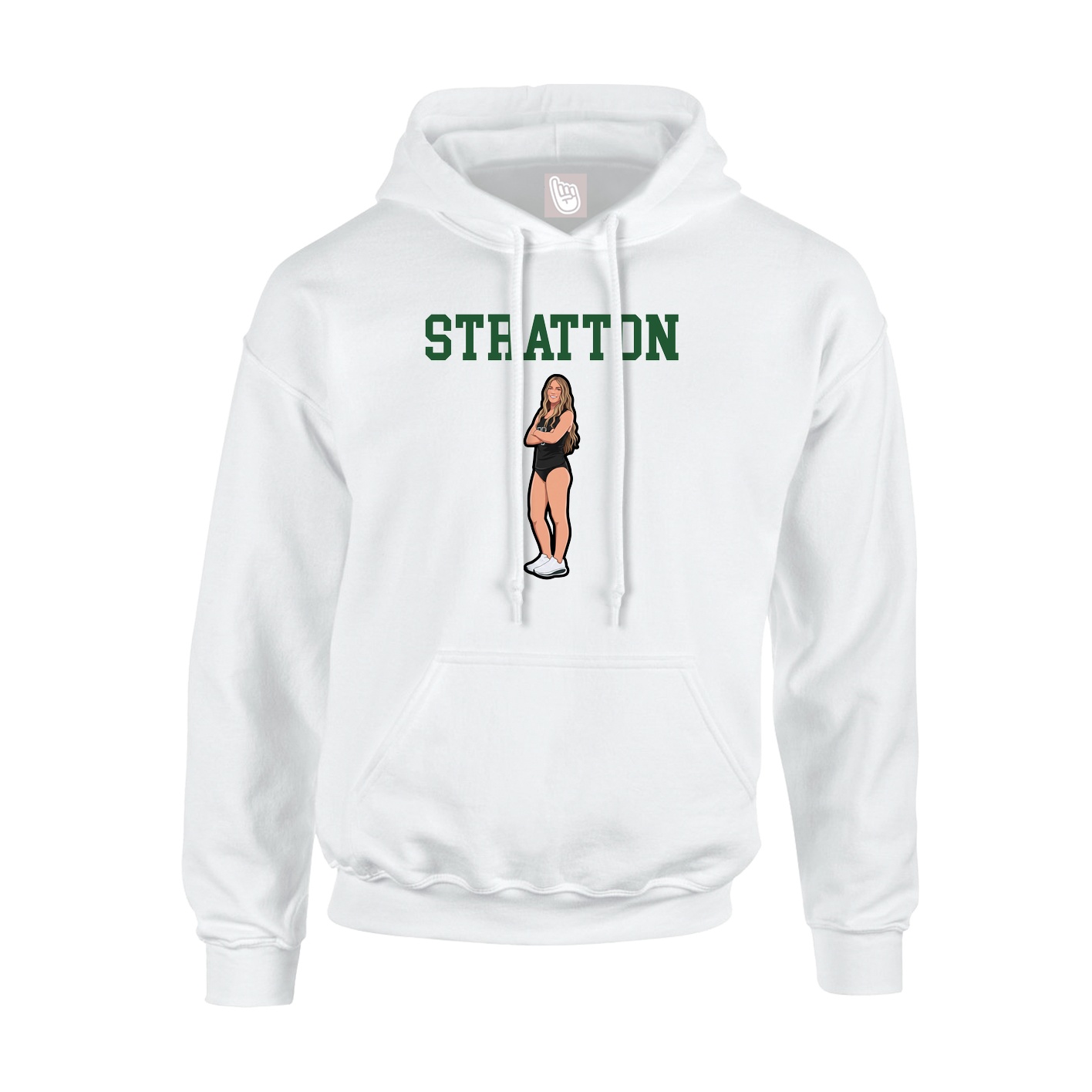 Youth Hoodie — Shirsey in White