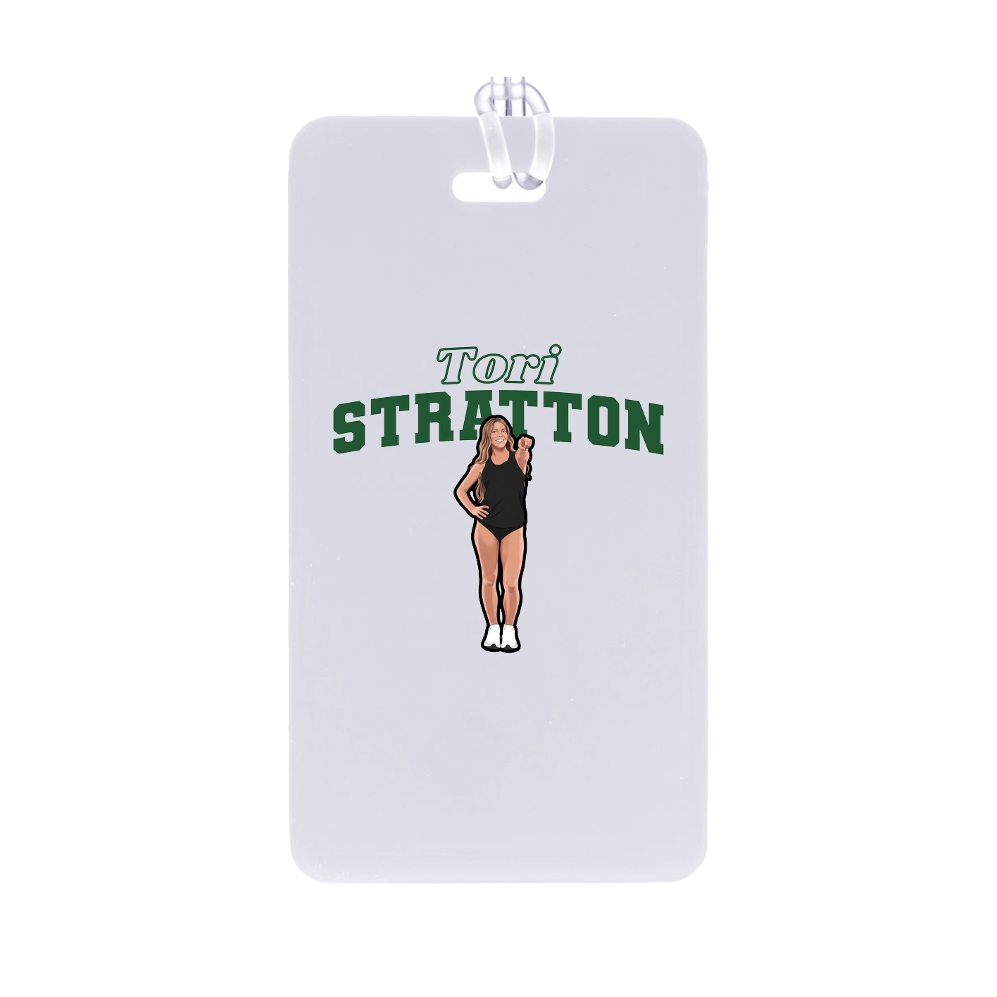Bag Tag — Name Arch in Classic