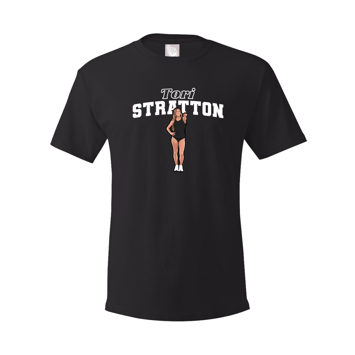 Youth Tee — Name Arch in Black