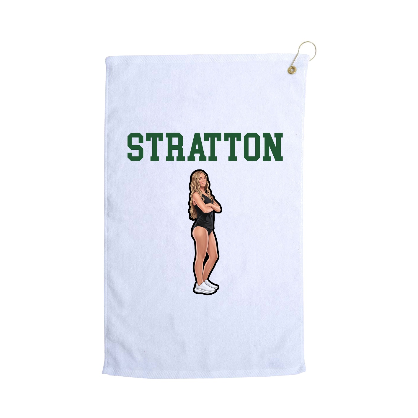 Golf Towel — Shirsey in White