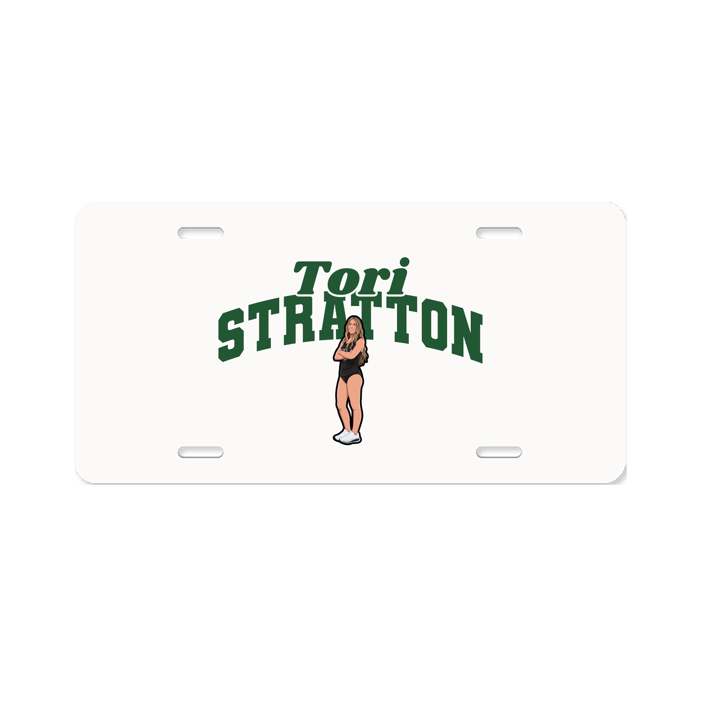 License Plate — Signature Arch in Classic