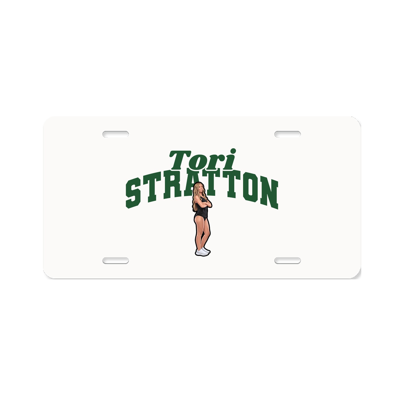 License Plate — Signature Arch in Classic