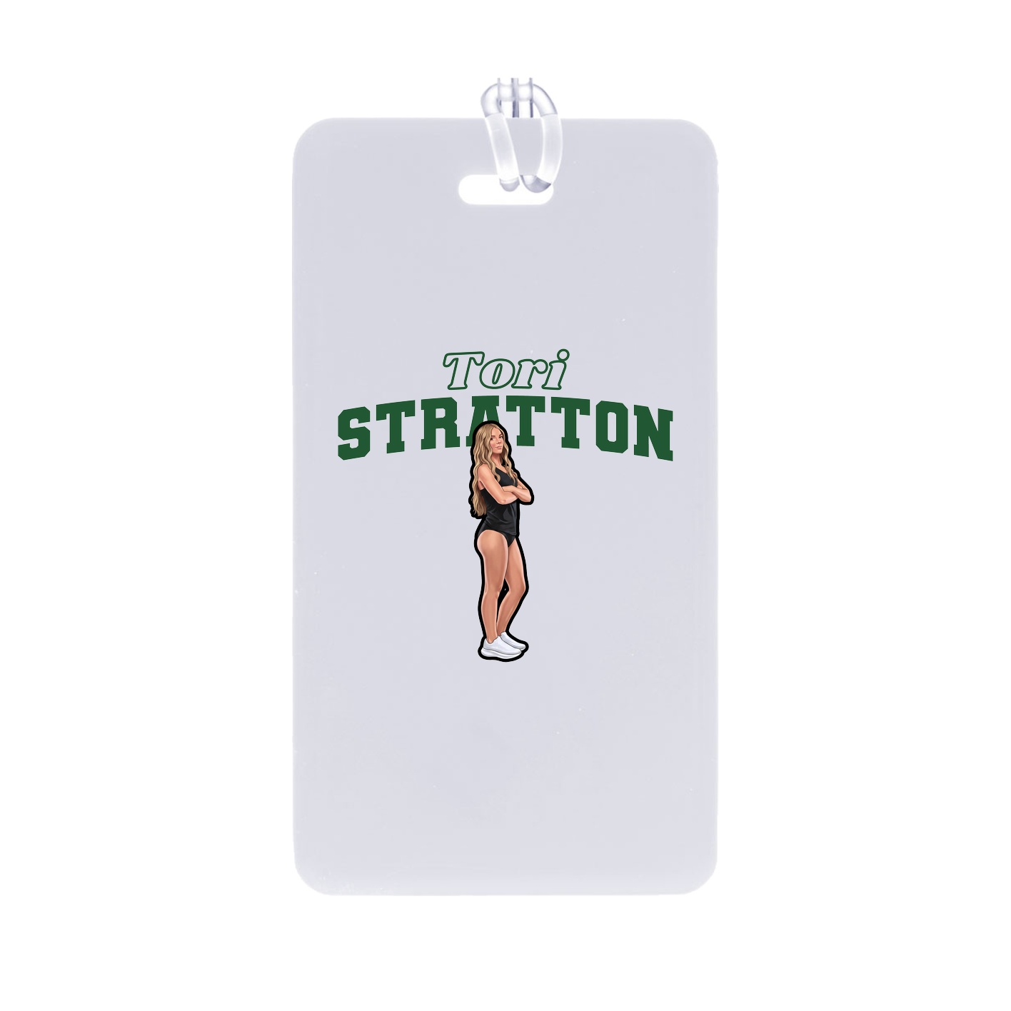 Bag Tag — Name Arch in Classic