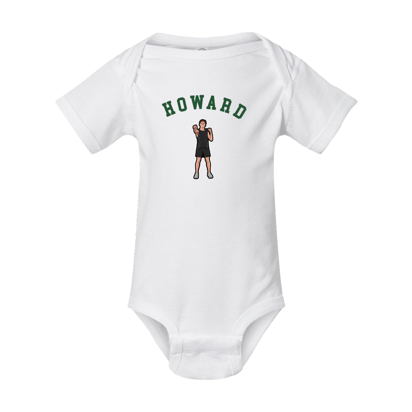 Baby Onesie — Shirsey Arch in White