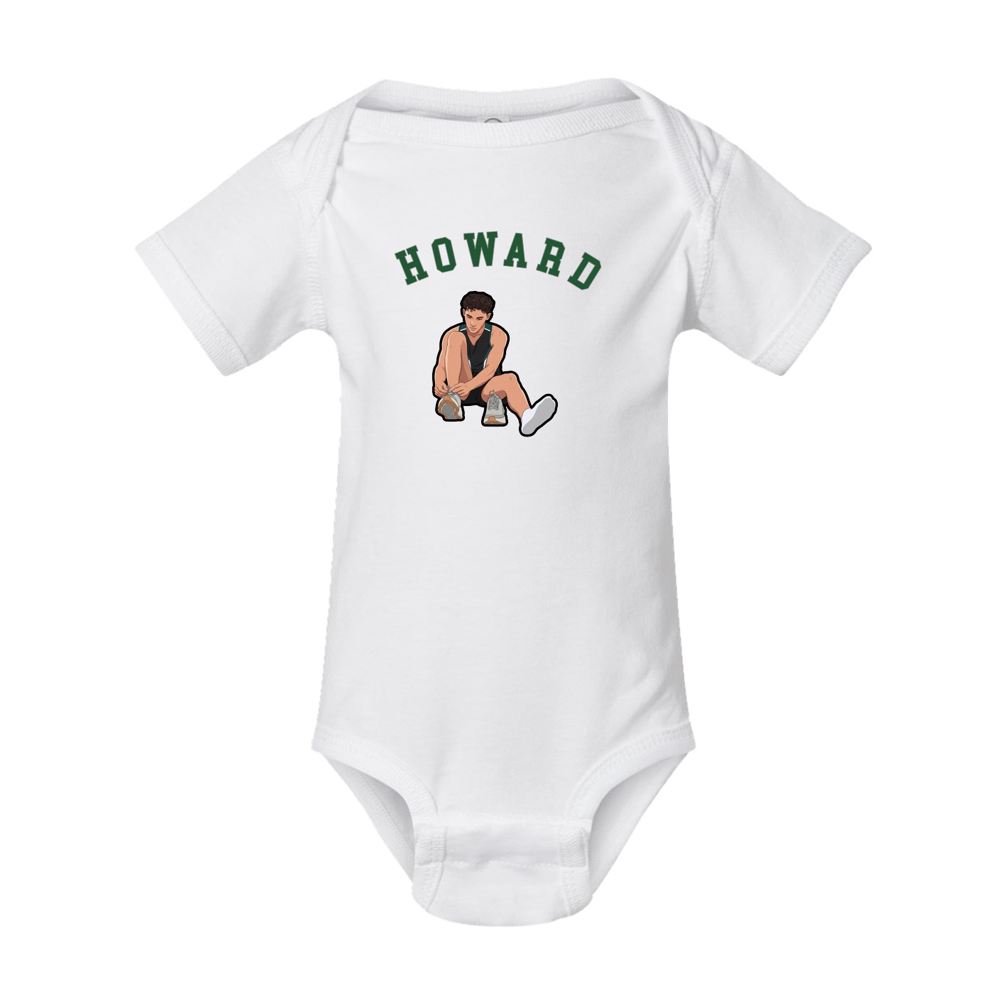 Baby Onesie — Shirsey Arch in White