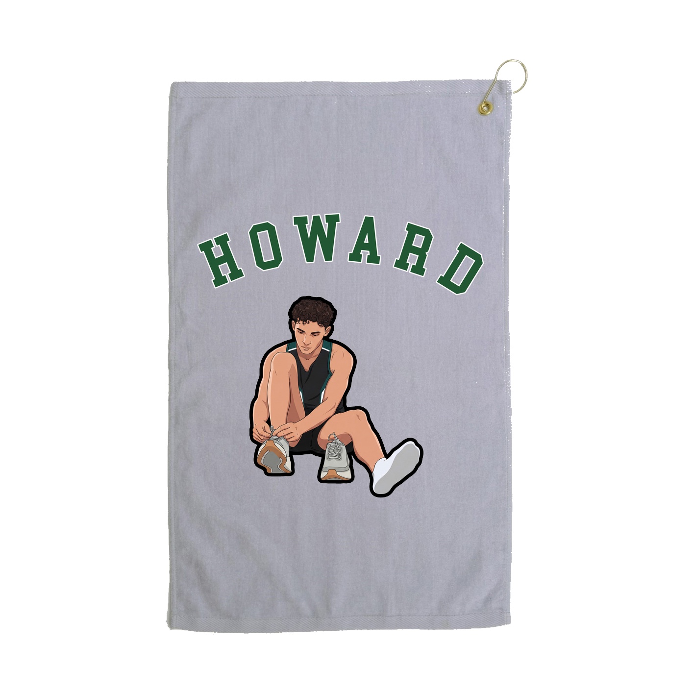 Golf Towel — Shirsey Arch in Grey