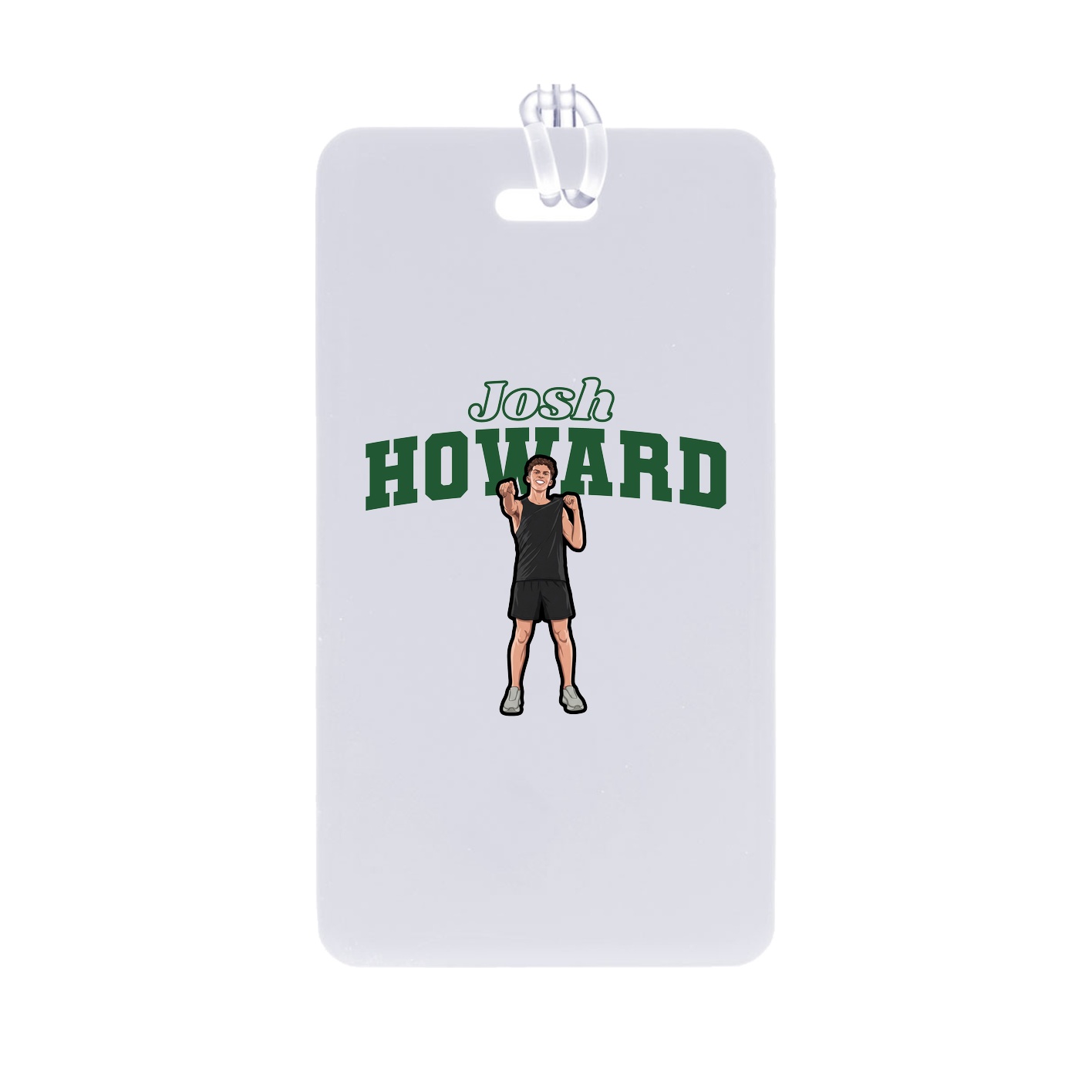 Bag Tag — Name Arch in Classic