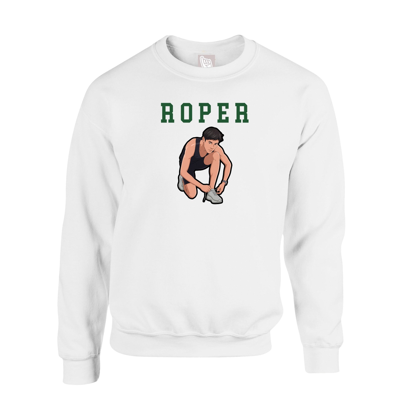 Fleece Crew — Shirsey in White