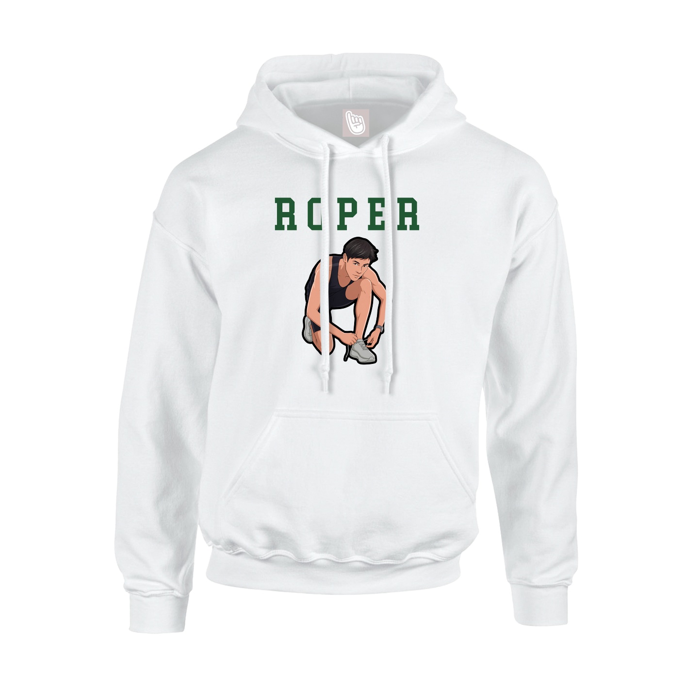 Youth Hoodie — Shirsey in White