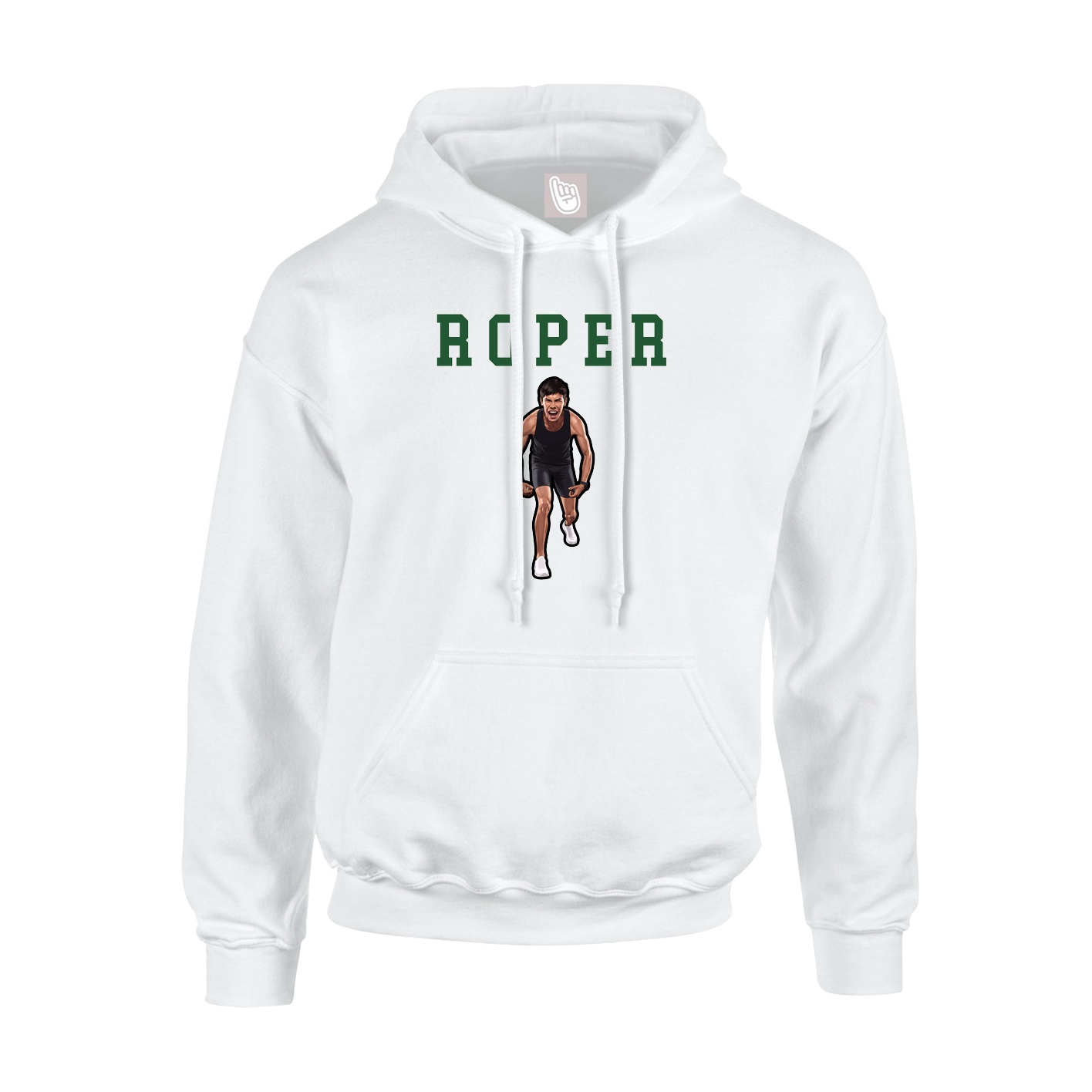 Hoodie — Shirsey in White