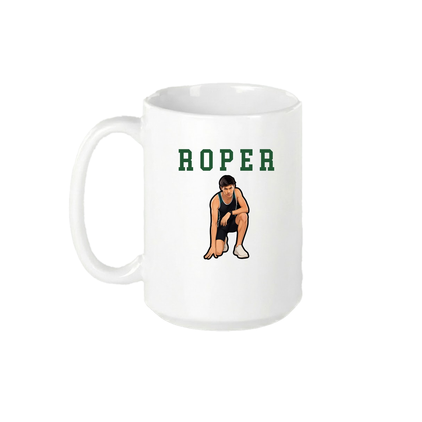 15oz Coffee Mug — Shirsey in White