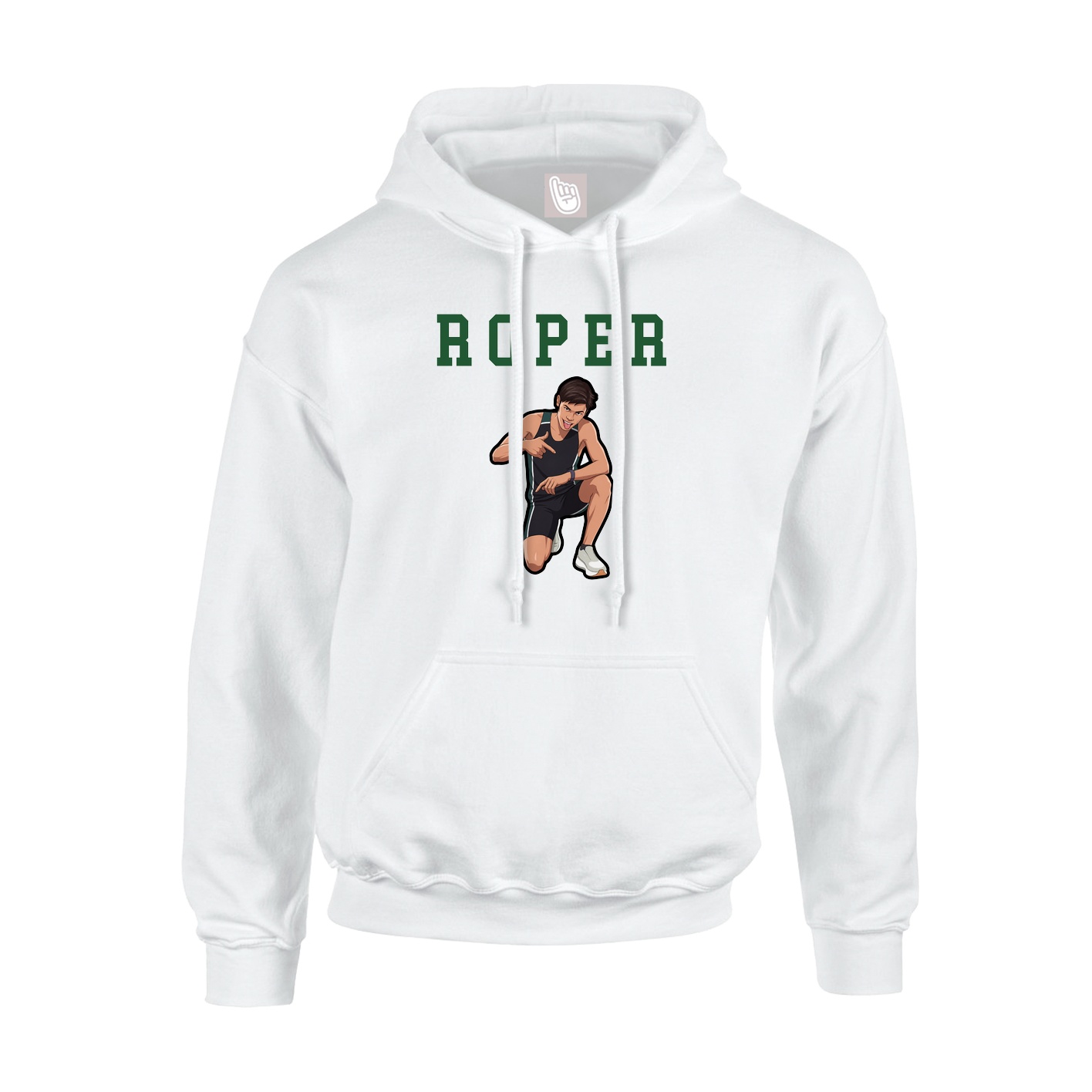 Youth Hoodie — Shirsey in White