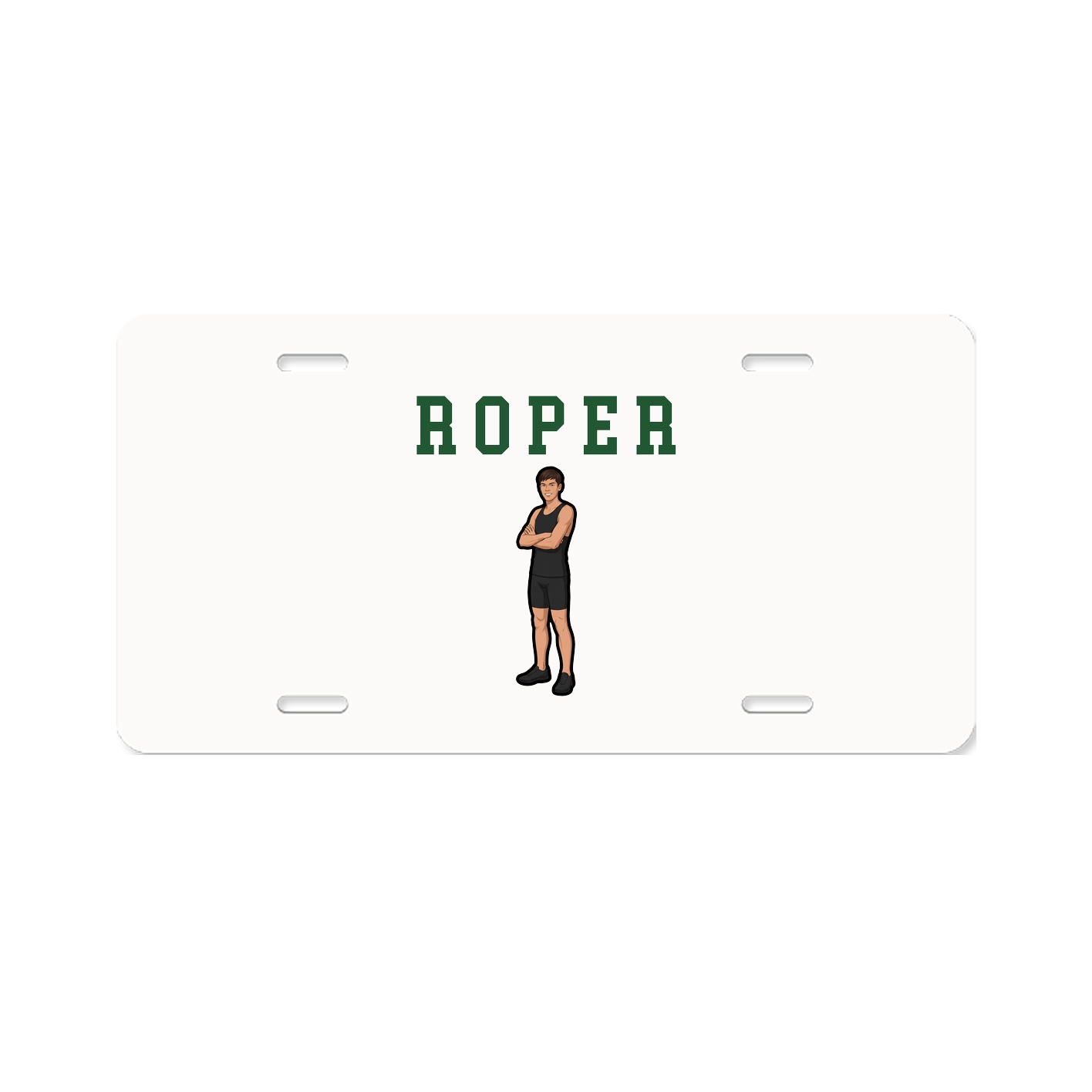 License Plate — Shirsey in Classic