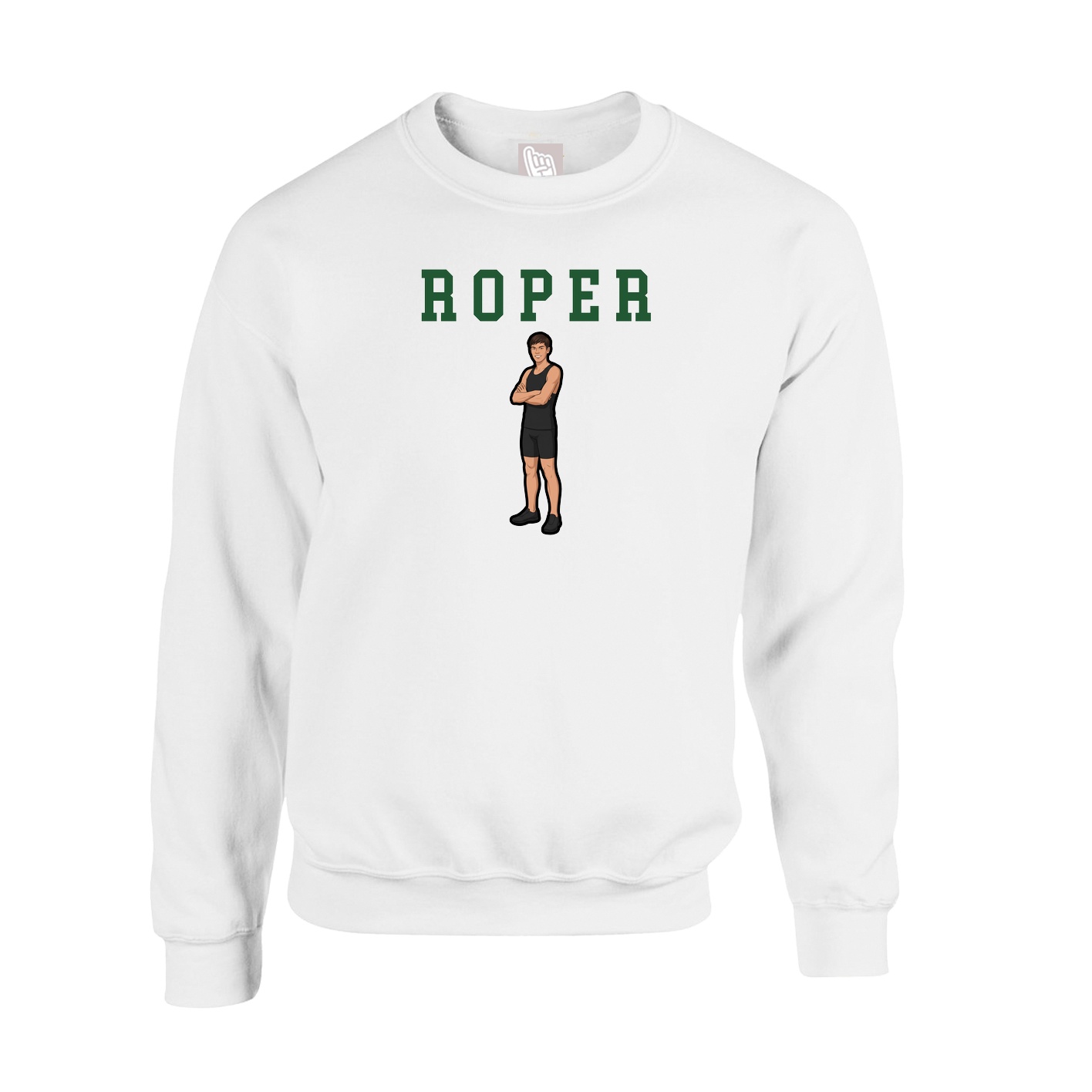 Fleece Crew — Shirsey in White