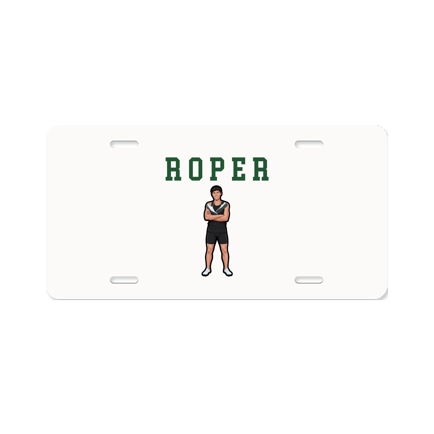 License Plate — Shirsey in Classic