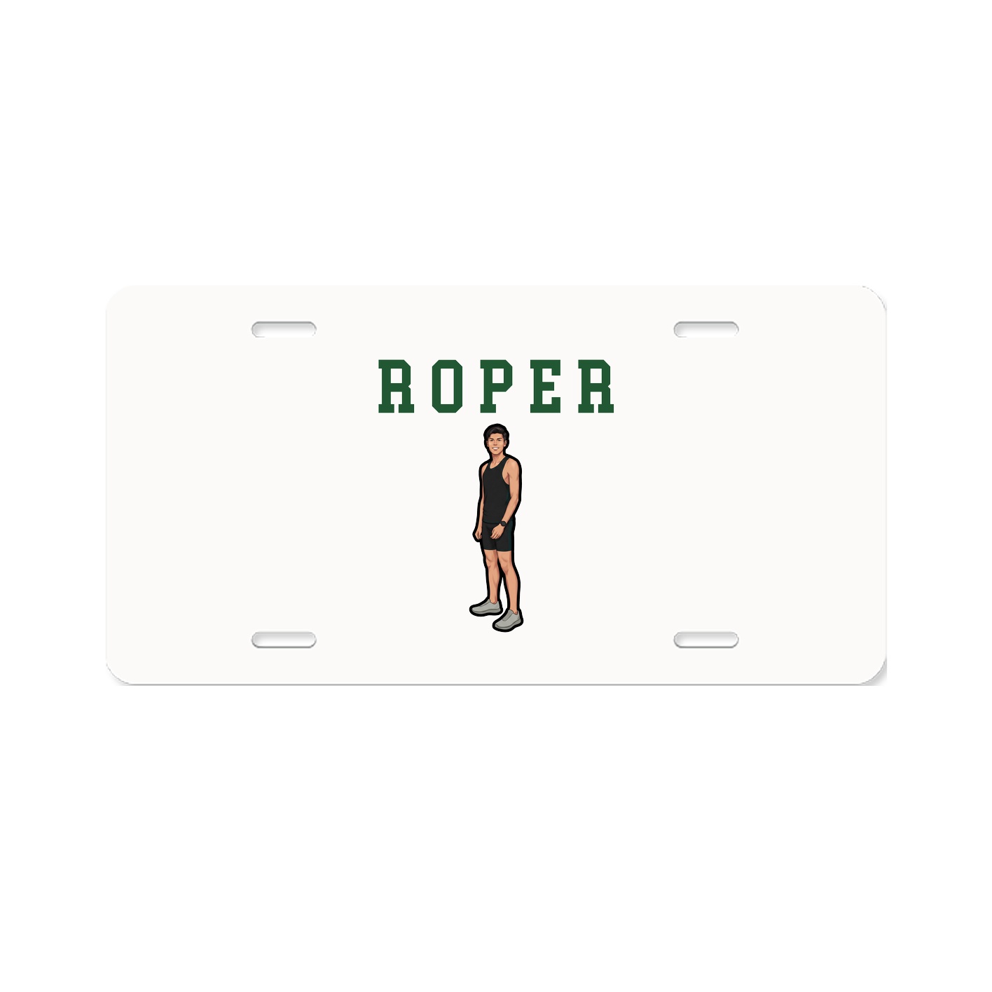 License Plate — Shirsey in Classic