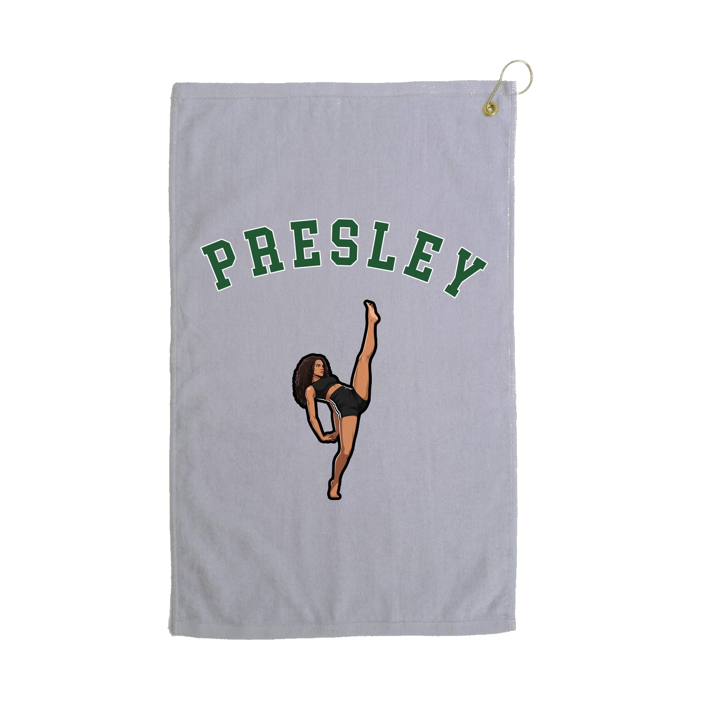 Golf Towel — Shirsey Arch in Grey