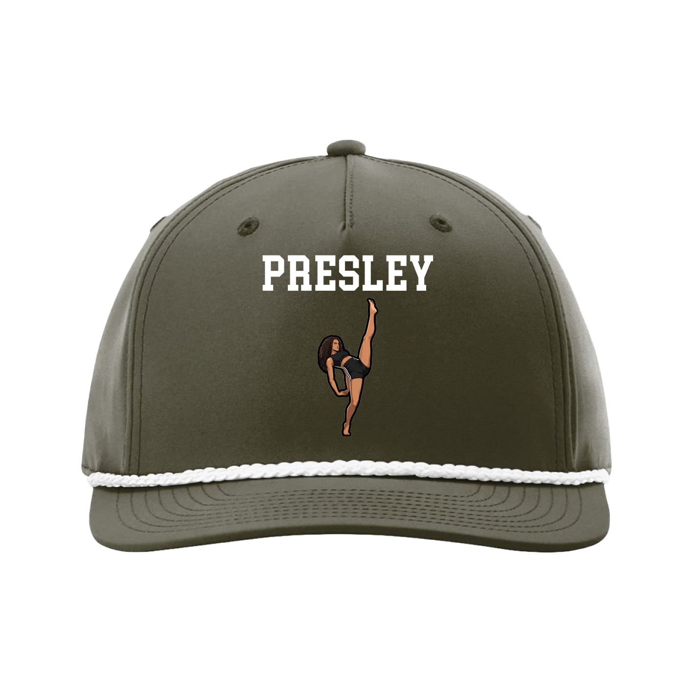 Five-Panel Classic Rope Cap — Shirsey in Green