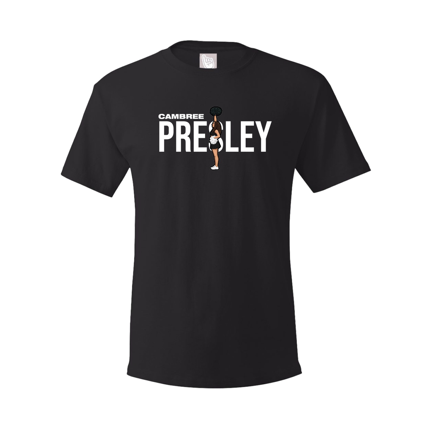 Tee — Player Name in Black