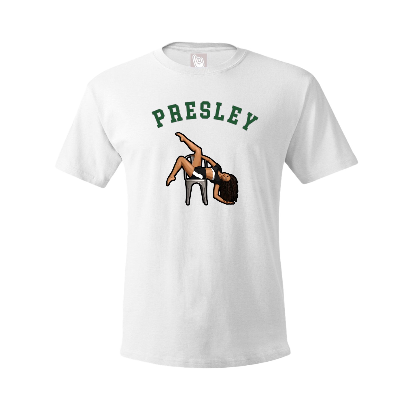 Youth Tee — Shirsey Arch in White