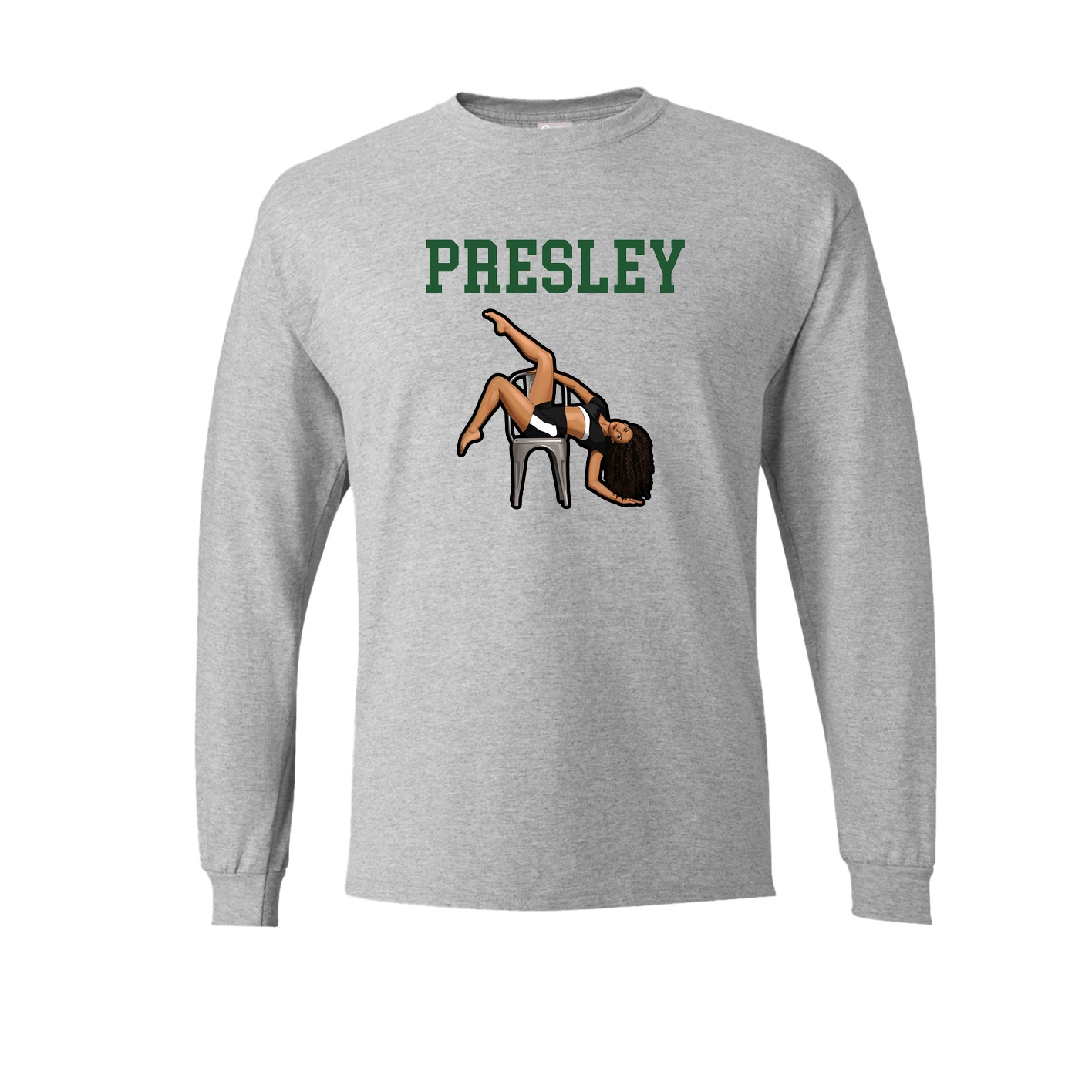 Long Sleeve Tee — Shirsey in Grey