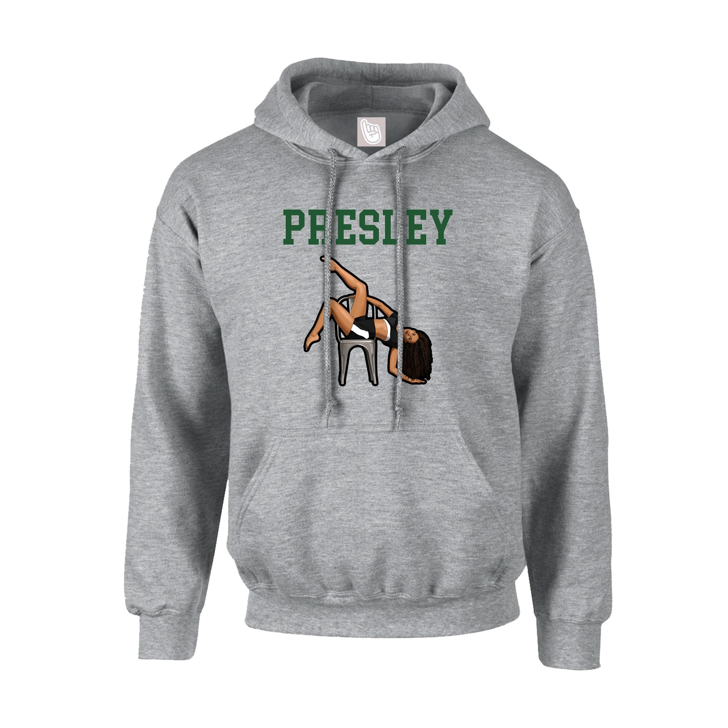 Hoodie — Shirsey in Grey