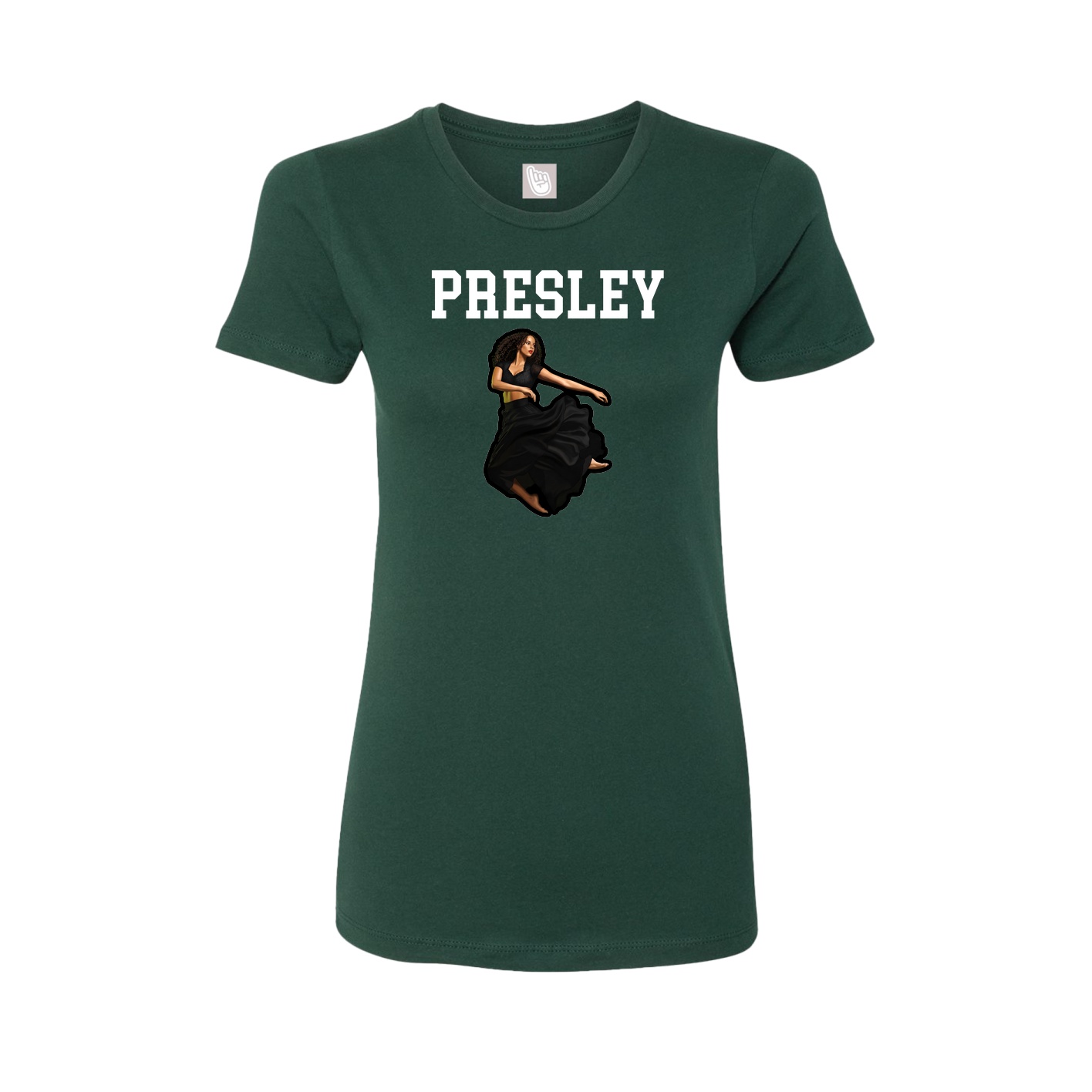 Fitted Women's Tee — Shirsey in Green