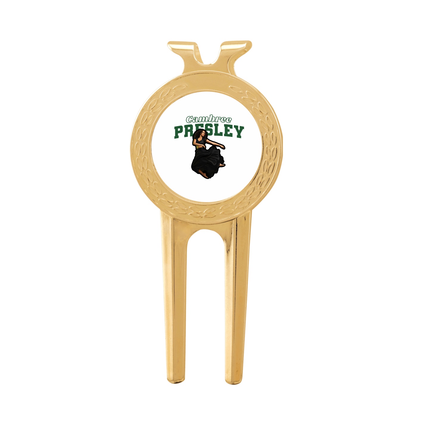 Divot Tool with Ball Marker — Name Arch in Classic