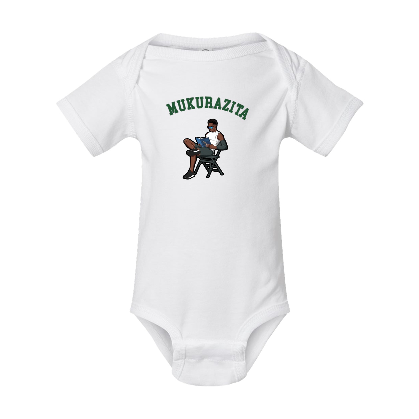 Baby Onesie — Shirsey Arch in White