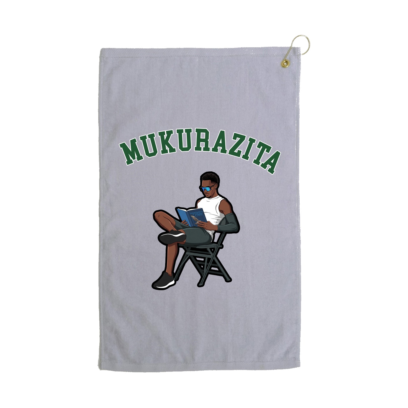 Golf Towel — Shirsey Arch in Grey