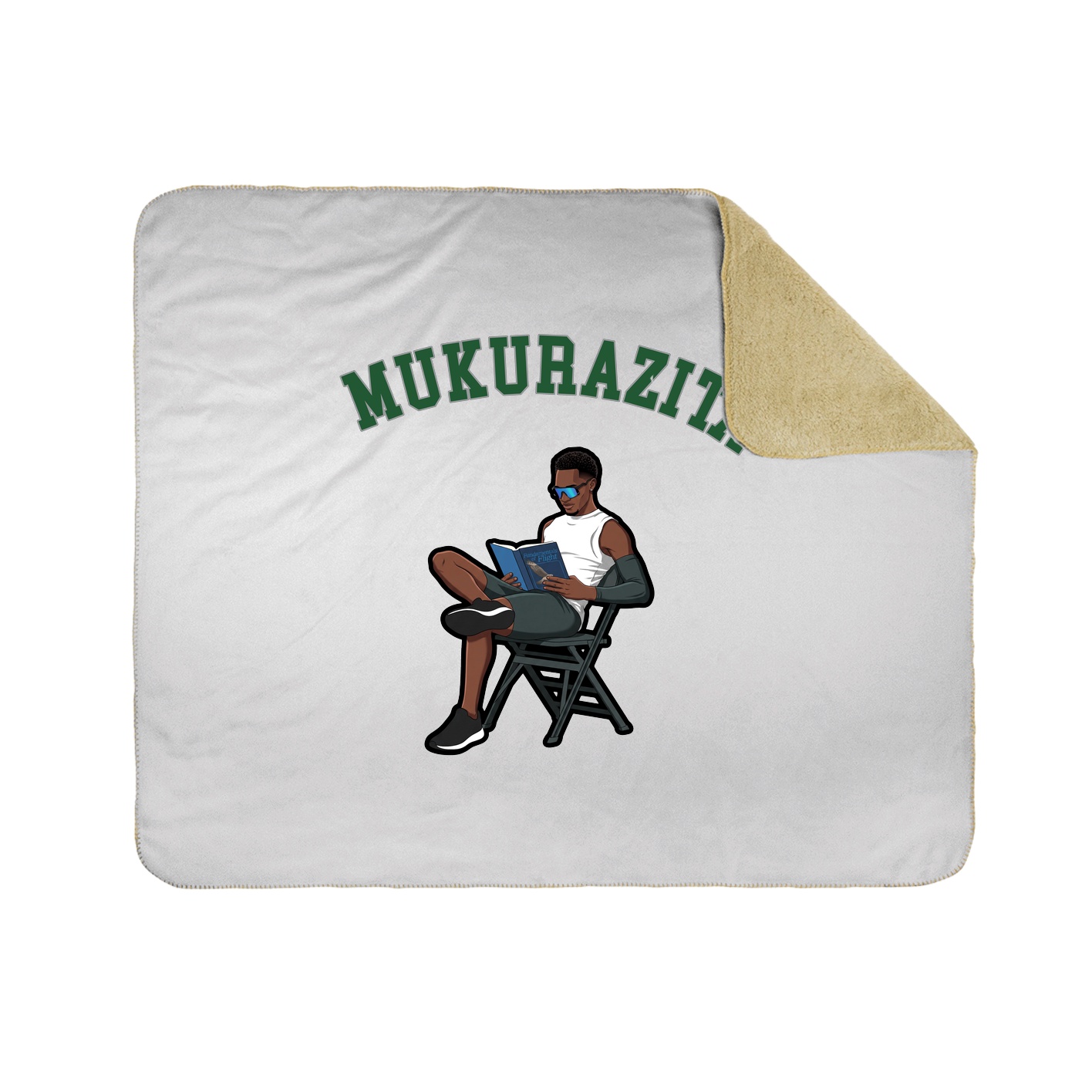 Throw Blanket — Shirsey Arch in White