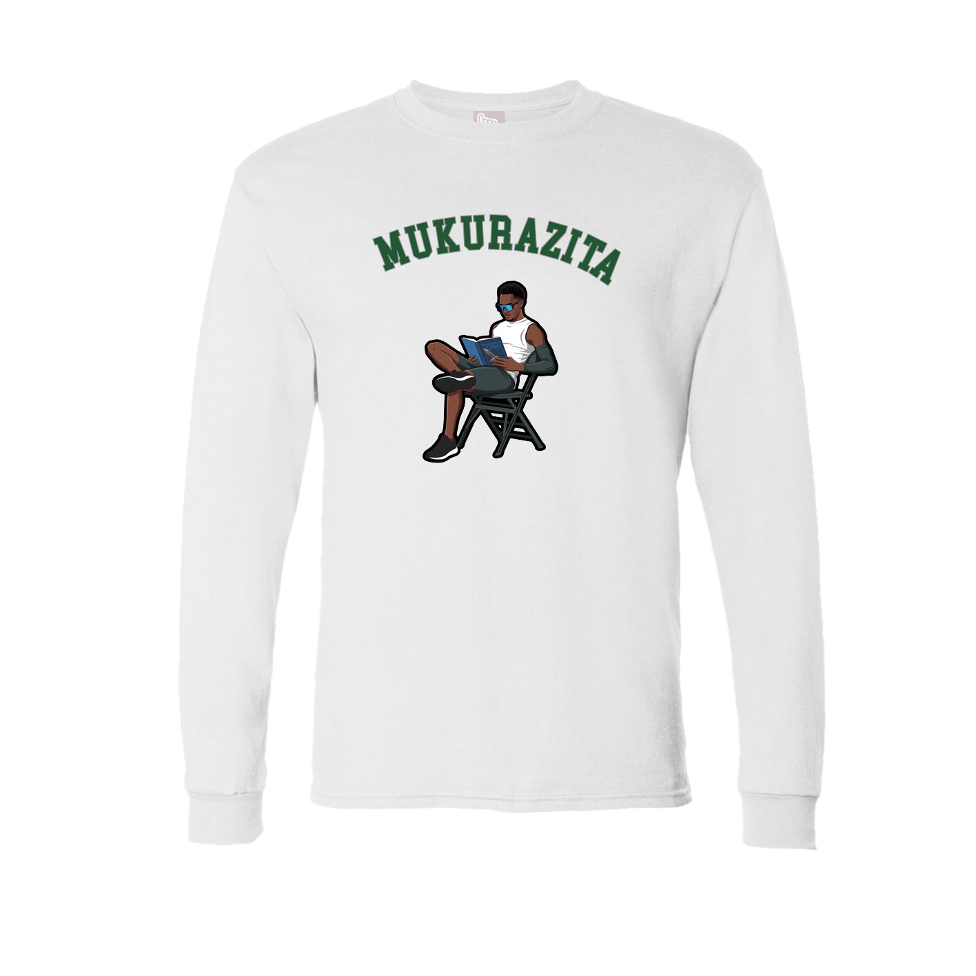 Long Sleeve Tee — Shirsey Arch in White