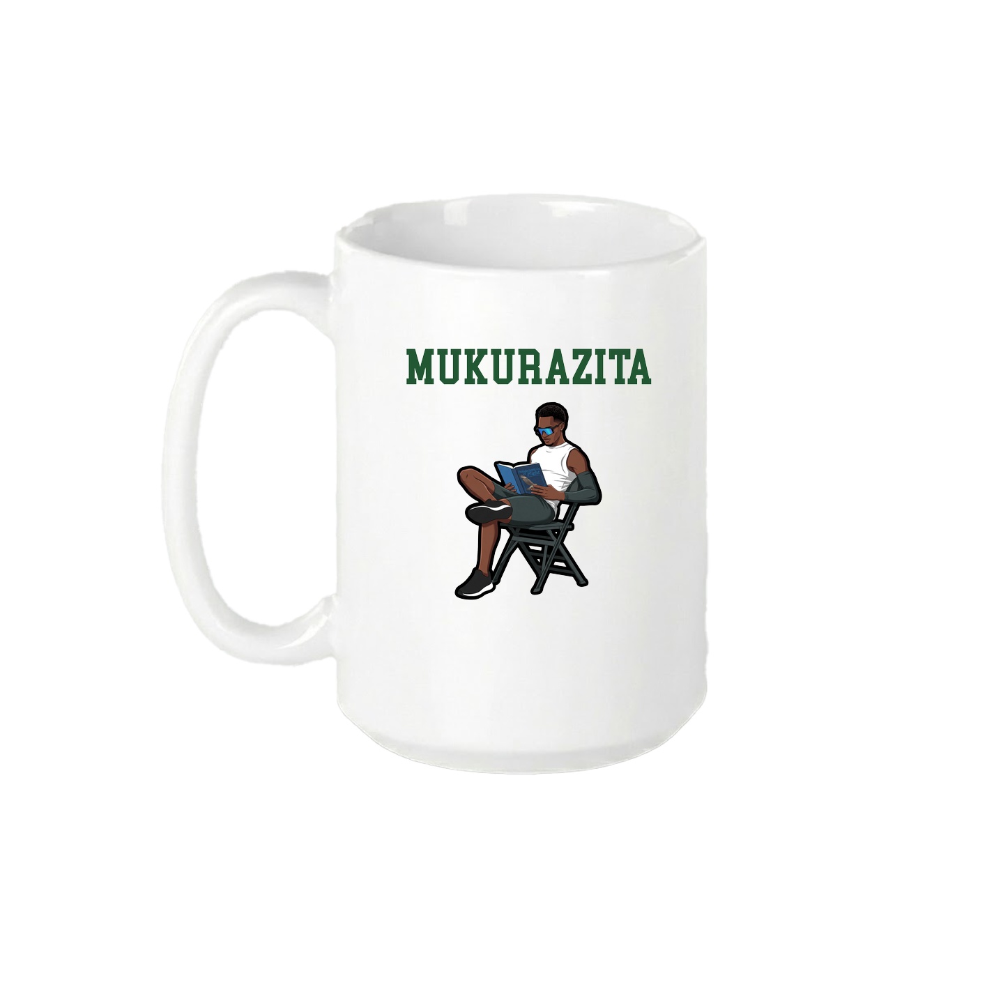 15oz Coffee Mug — Shirsey in White