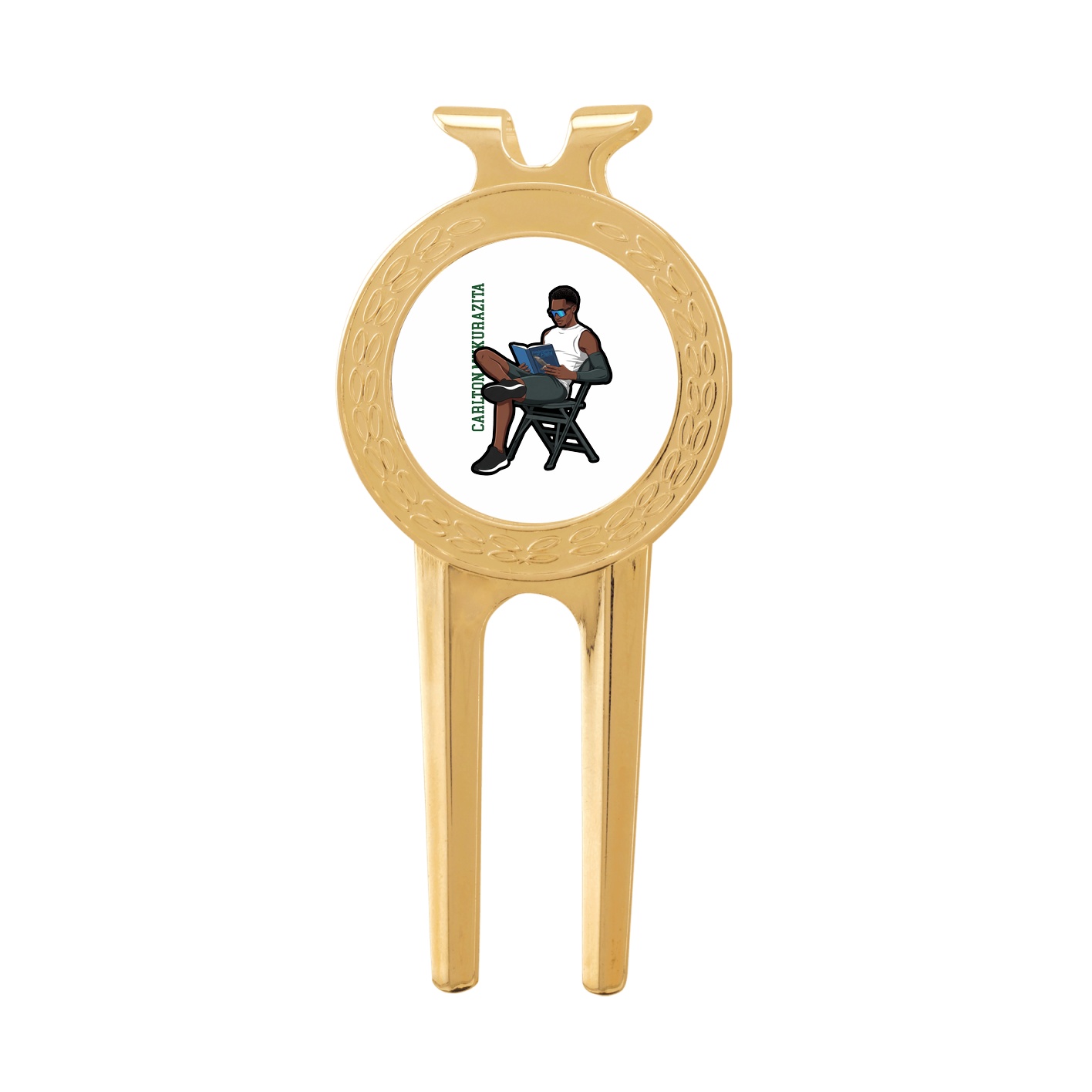 Divot Tool with Ball Marker — Name Vertical in Classic