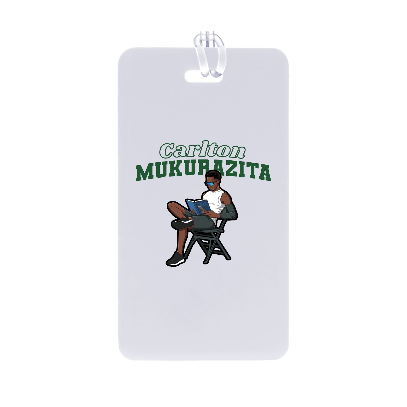 Bag Tag — Name Arch in Classic