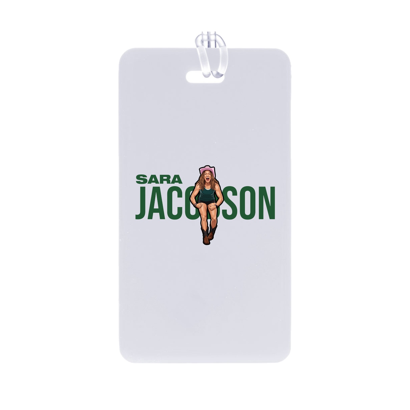 Bag Tag — Player Name in Classic