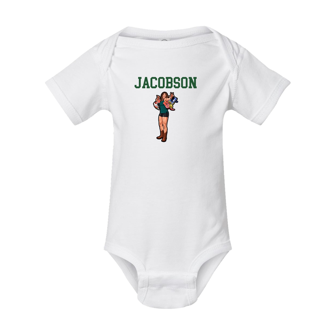 Baby Onesie — Shirsey in White