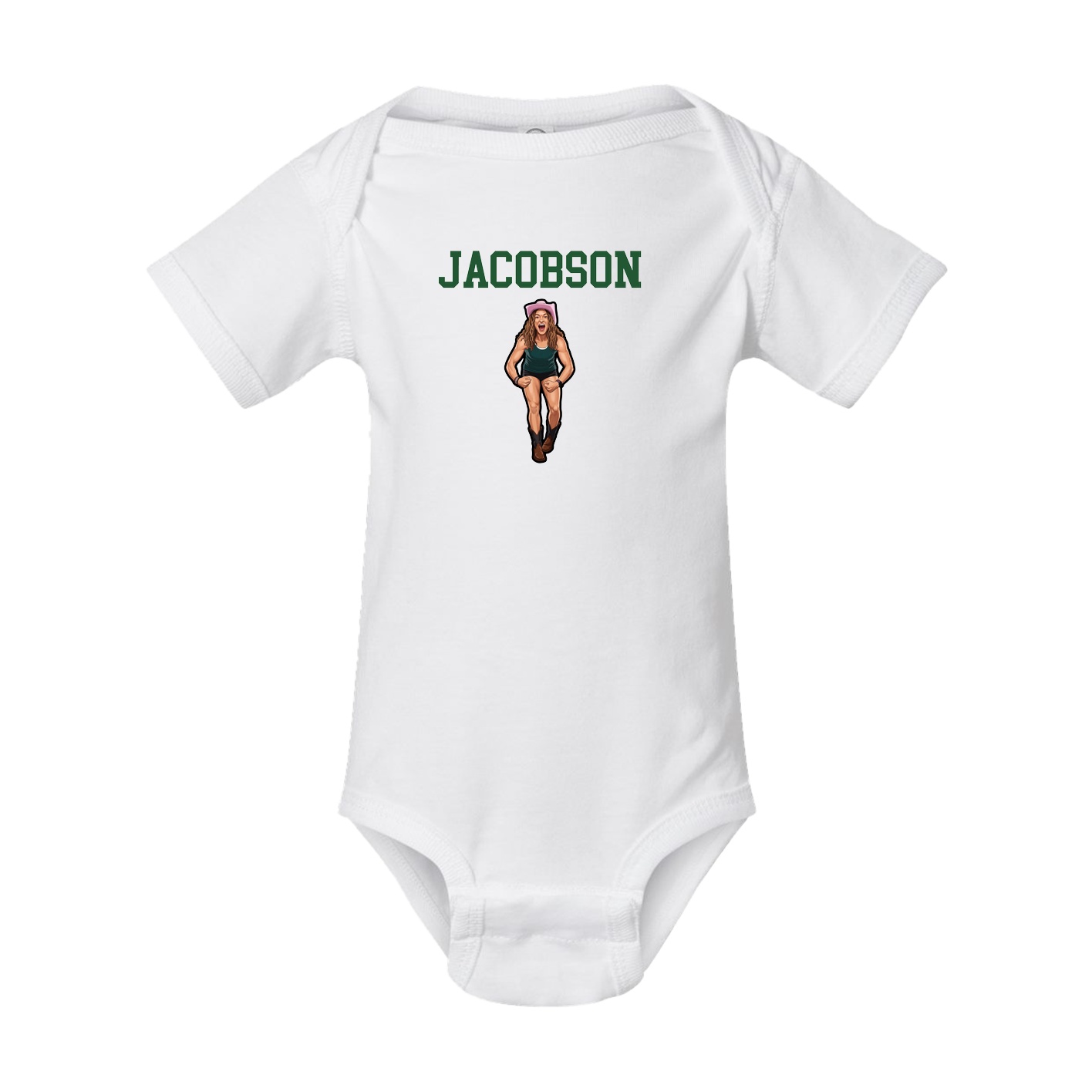 Baby Onesie — Shirsey in White