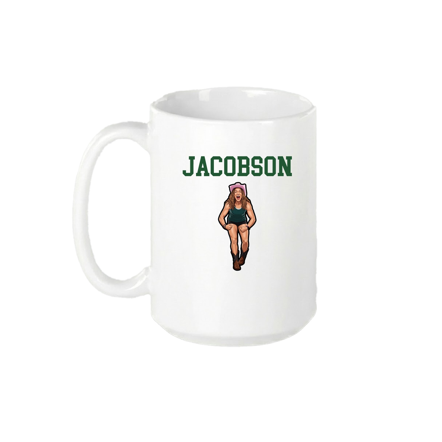 15oz Coffee Mug — Shirsey in White