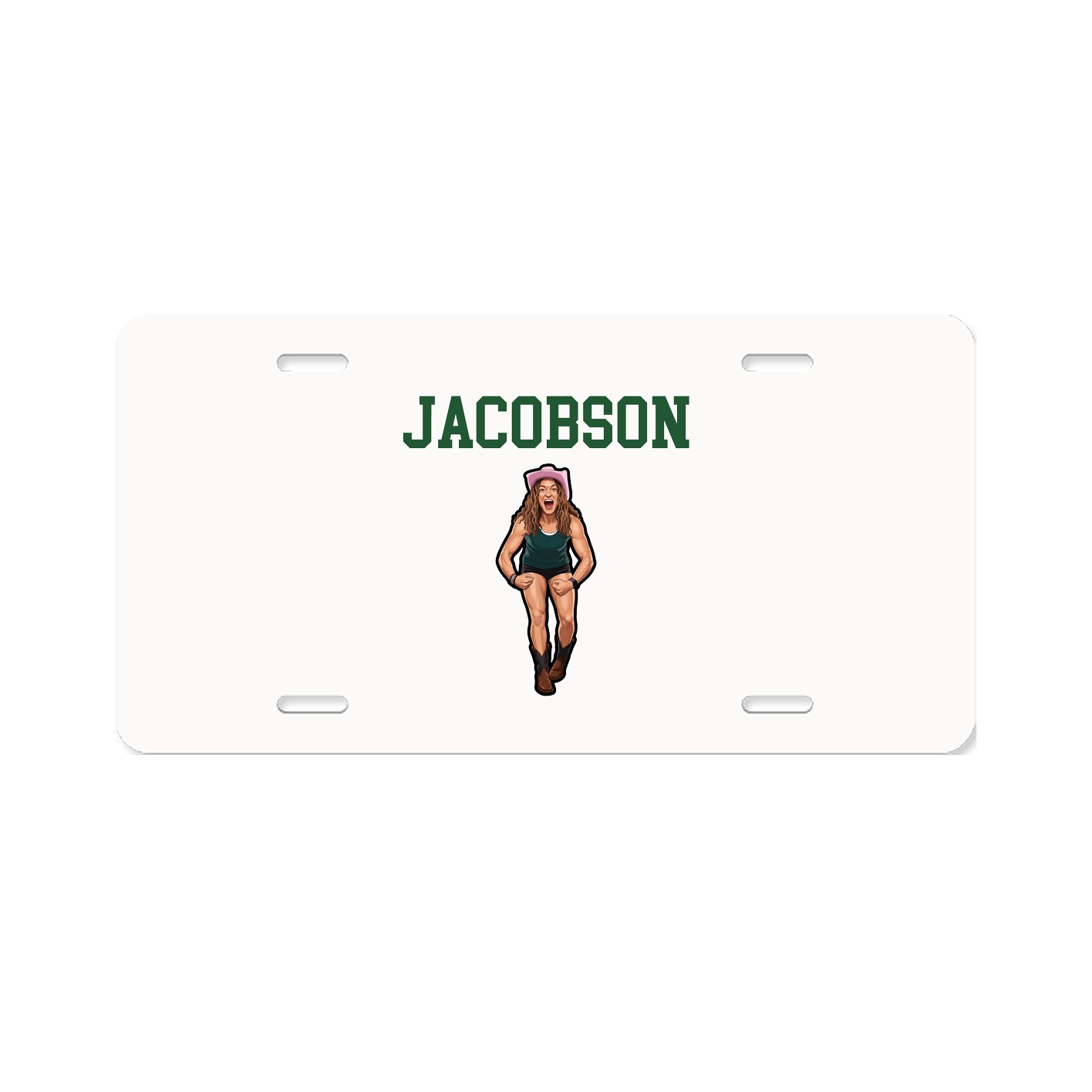 License Plate — Shirsey in Classic