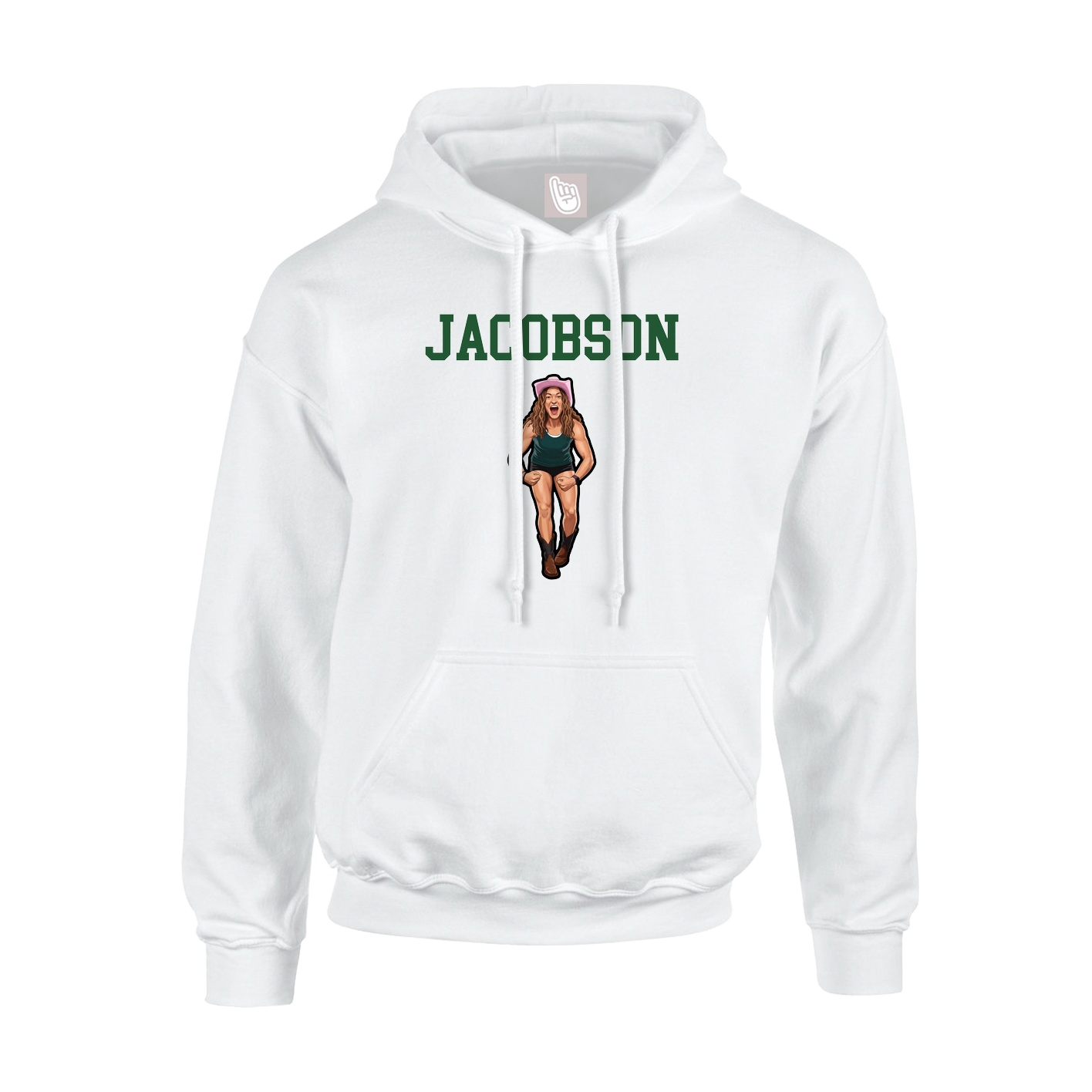 Youth Hoodie — Shirsey in White