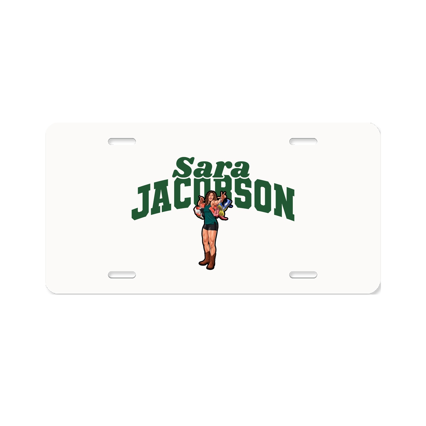 License Plate — Signature Arch in Classic