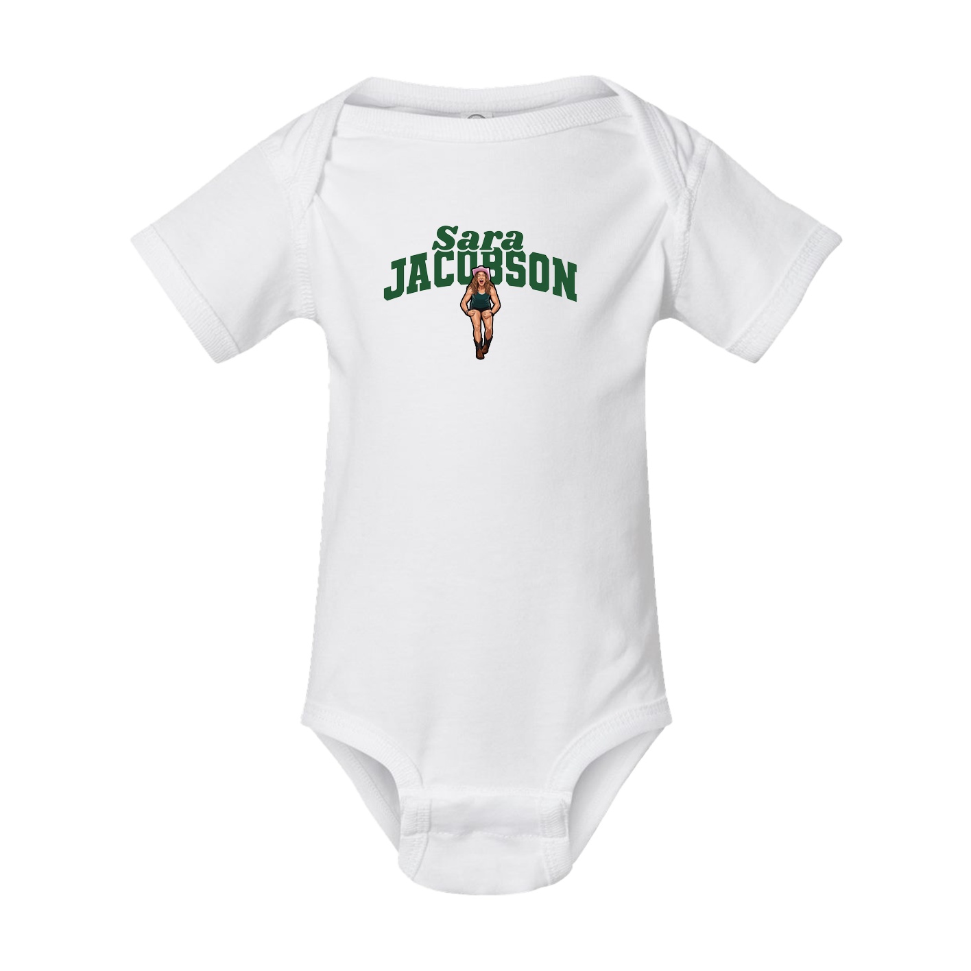 Baby Onesie — Signature Arch in White