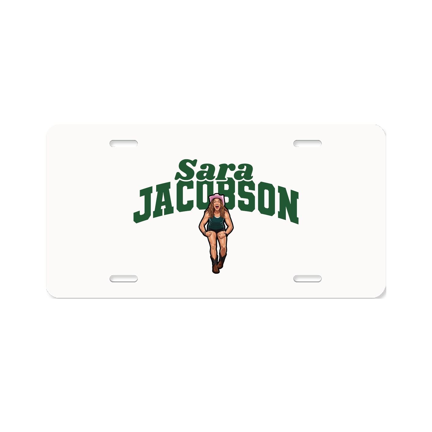 License Plate — Signature Arch in Classic