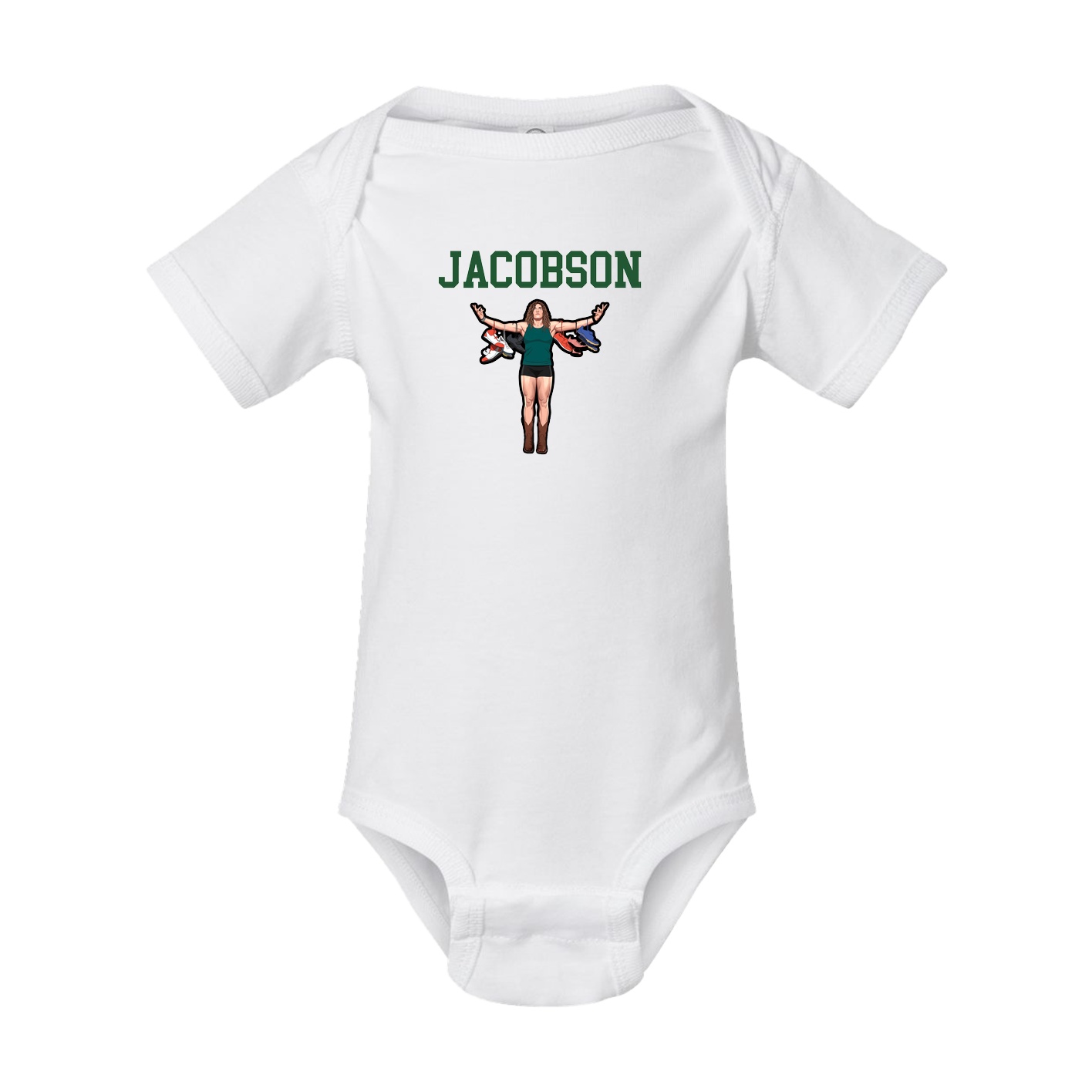 Baby Onesie — Shirsey in White