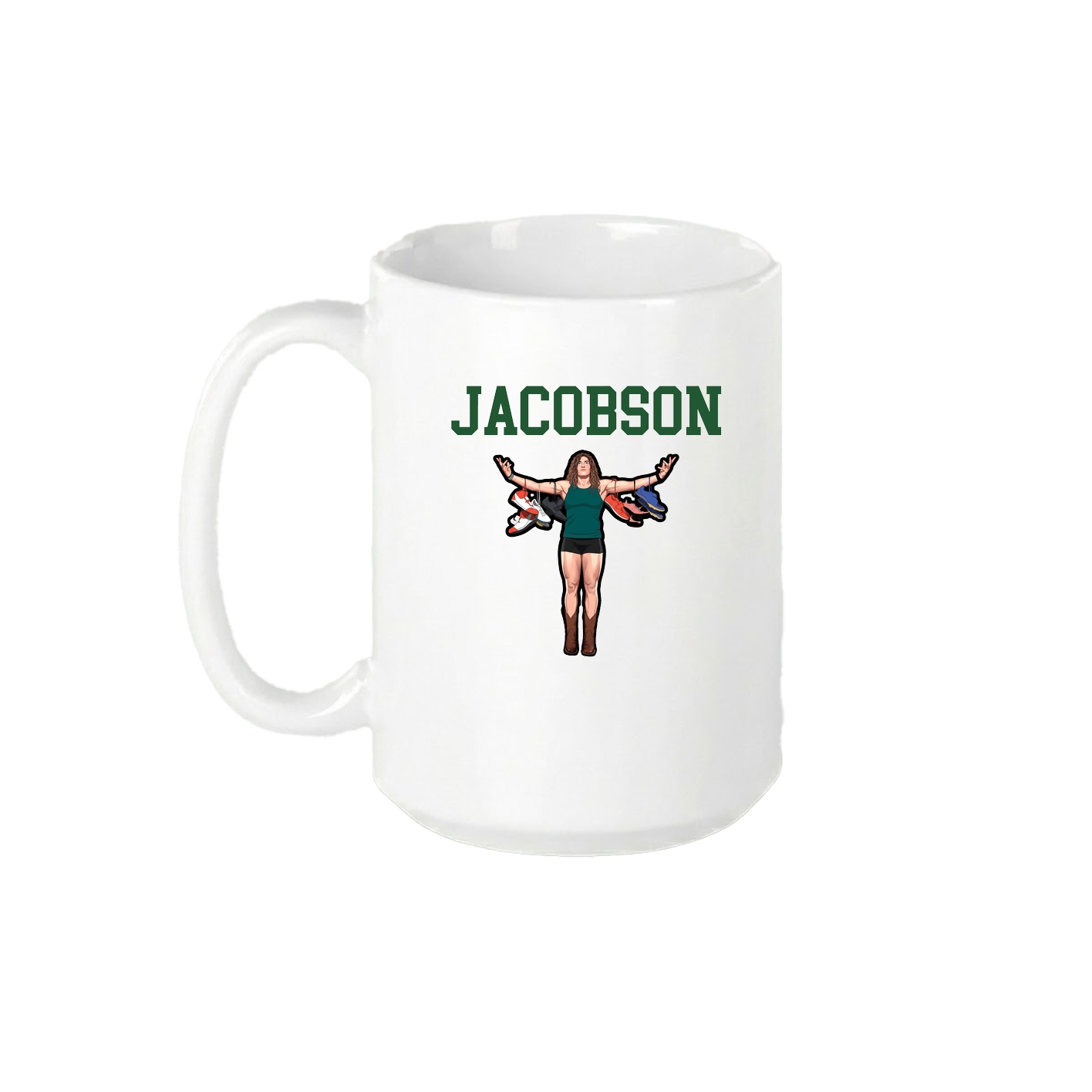 15oz Coffee Mug — Shirsey in White