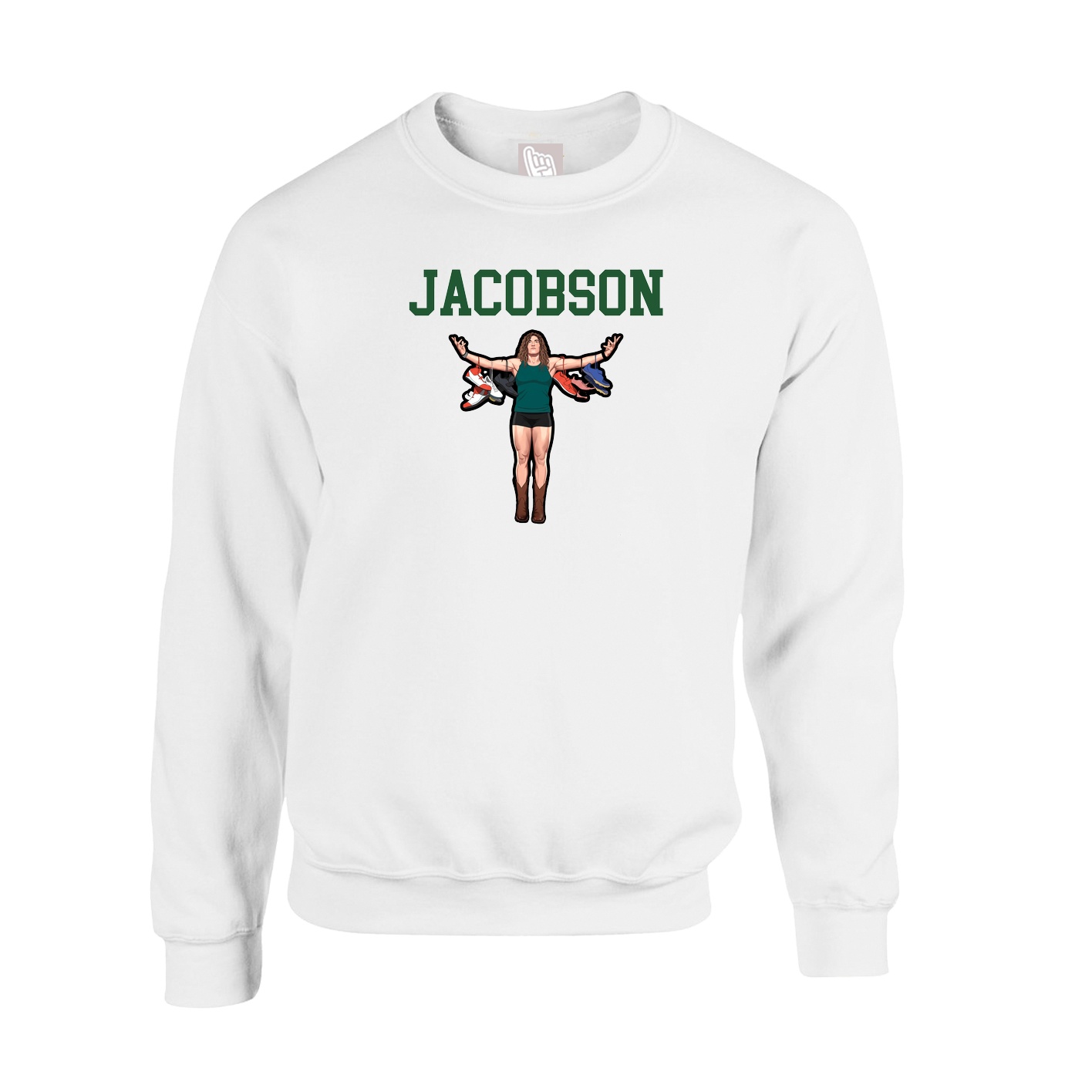 Fleece Crew — Shirsey in White