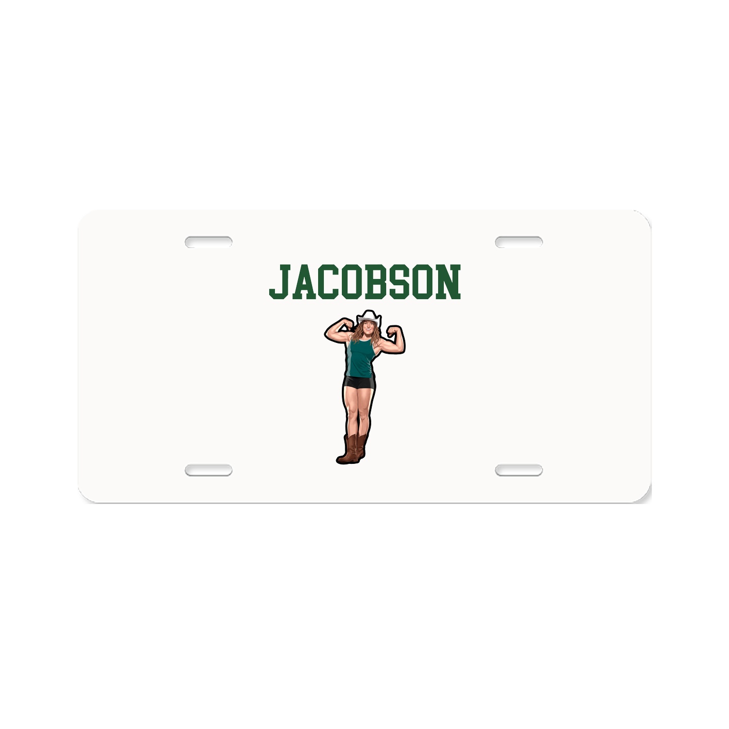 License Plate — Shirsey in Classic
