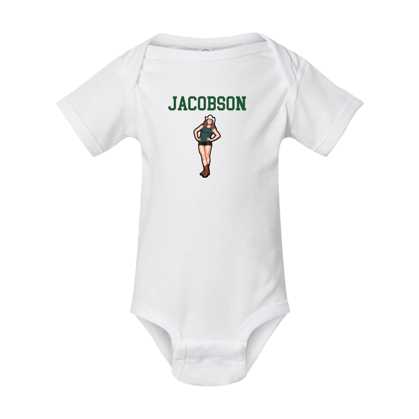 Baby Onesie — Shirsey in White