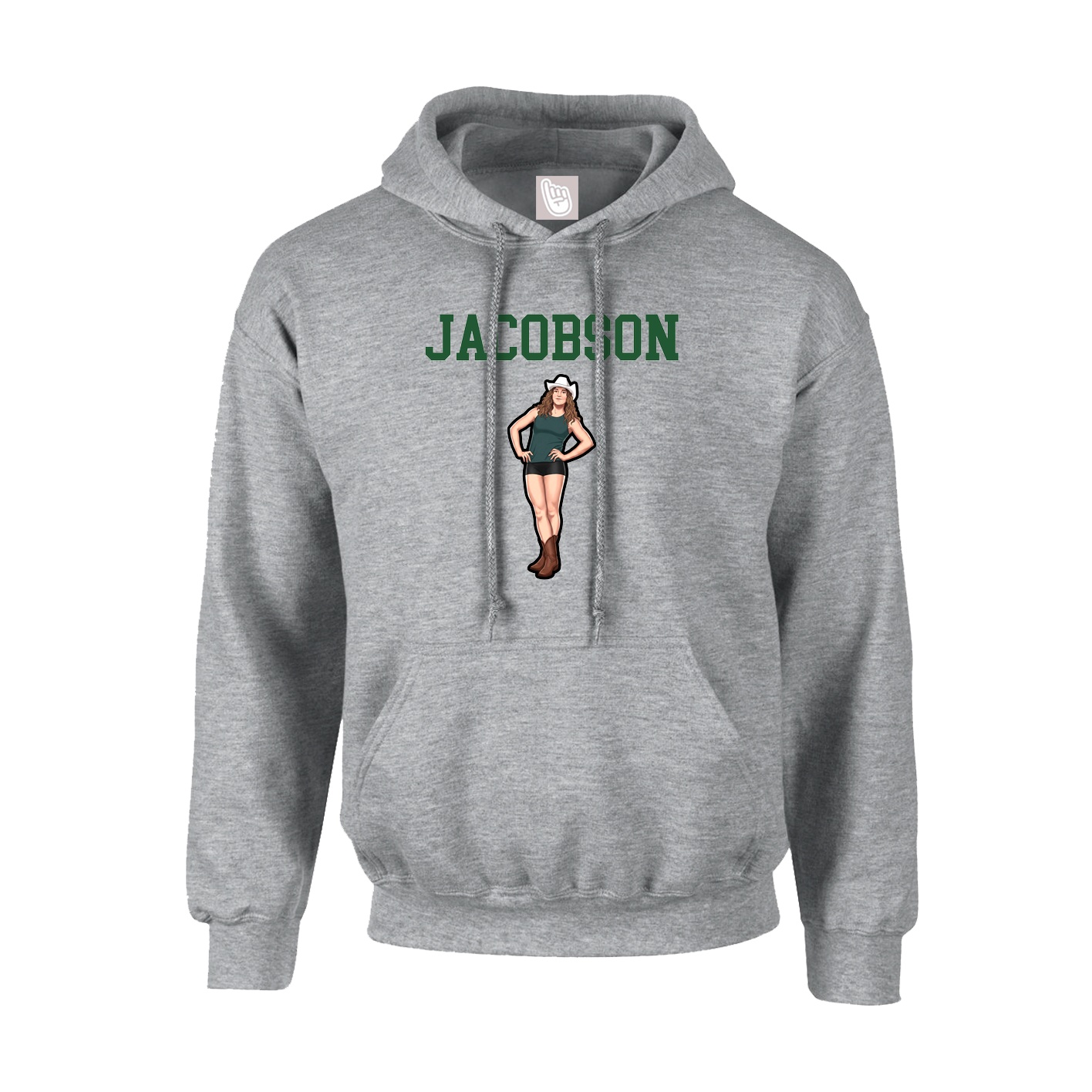 Youth Hoodie — Shirsey in Grey